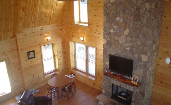 UABS Timber Lined Interior of Steel Home