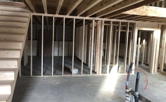 First Floor Build Out