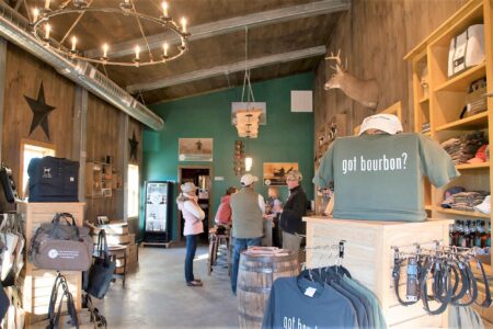 Giftshop within UABS Taconic Distillery