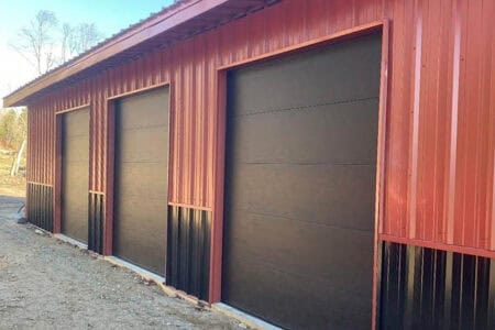 steel metal storage building kit