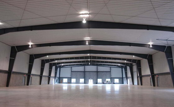 clear span steel building