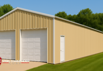 Steel Building Garage Kits for Sale — Commercial, Garage & Residential | Steel Commander Corp