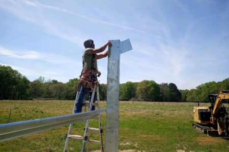 Bird Sanctuary steel enclosure in Alabama by Steel Commander Corp