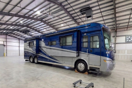 Steel Buildings are ideal for RV and recreational storage